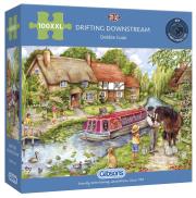 Opakowanie Puzzle 100 XXL Dryfowanie w dół rzeki G3