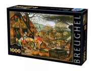 Opakowanie Puzzle 1000 Brueghel, Cztery pory roku - Jesień