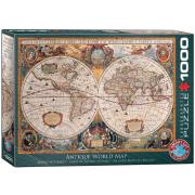 Opakowanie Puzzle 1000 Mapa świata Orbis Geographica 6000-1997