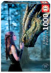 Opakowanie Puzzle 1000 Pewnego razu, Anne Stokes G3