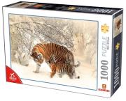 Opakowanie Puzzle 1000 Tygrysy