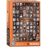 Opakowanie Puzzle 1000 Znani pisarze 6000-0249