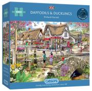 Opakowanie Puzzle 1000 Żonkile i kaczuszki G3