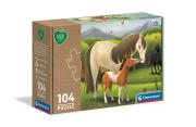 Opakowanie Puzzle 104 play for future horses 27527