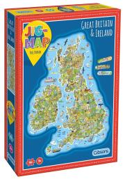 Puzzle 150 Wielka Brytania & Irlandia G3. Wydawca: Gibsons. Dadada.pl Opakowanie Puzzle 150 Wielka Brytania & Irlandia G3
