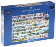 Opakowanie Puzzle 2000 Brytyjskie znaki szczególne G3