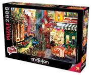 Opakowanie Puzzle 2000 Wenecja, Kawiarnia nad kanałem