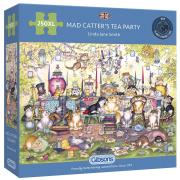 Puzzle 250 XL Herbatka z szalonymi kotami G3. Wydawca: Gibsons. Dadada.pl Opakowanie Puzzle 250 XL Herbatka z szalonymi kotami G3