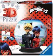 Opakowanie Puzzle 3D 72 Kula: Miraculous