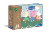 Opakowanie Puzzle 3x48 play for future Świnka Peppa 25269