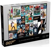 Opakowanie Puzzle James Bond 007 Posters