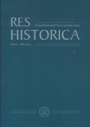 Okładka książki Res Historica T.40