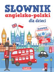 Słownik angielsko-polski dla dzieci z QR i CD. Autor: Sandecka Katarzyna. Dadada.pl Okładka książki Słownik angielsko-polski dla dzieci z QR i CD