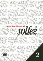 Solfeż z.2. Autor: Lasocki Józef Karol. Dadada.pl Okładka książki Solfeż z.2
