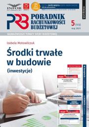 Środki trwałe w budowie (inwesycje). Autor: Motowilczuk Izabela. Dadada.pl Okładka książki Środki trwałe w budowie (inwesycje)