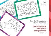 Okładka książki Symultaniczne ćwiczenia ortograficzne cz.2