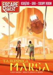 Tajemnica Marsa. Escape Quest. Autor: Sylvain Nawrocki. Dadada.pl Okładka książki Tajemnica Marsa. Escape Quest