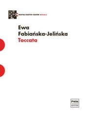 Toccata na fortepian i akordeon. Autor: Ewa Fabiańska-Jelińska. Dadada.pl Okładka książki Toccata na fortepian i akordeon