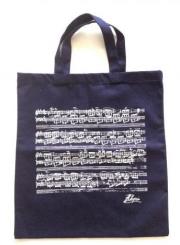 Opakowanie Torba granatowa - nuty Chopina