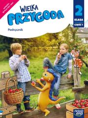Okładka książki Wielka Przygoda SP 2 J. Polski Podr. cz.1 NE 2021