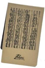 Opakowanie Zakładka magnetyczna - nuty Chopin