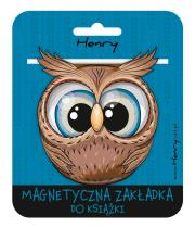 Opakowanie Zakładka magnetyczna. Sowa