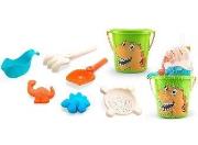 Opakowanie Zestaw do piasku 6 el. - Dinozaur
