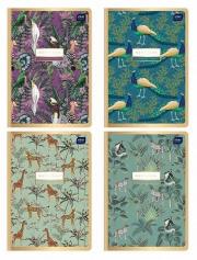 Opakowanie Zeszyt A5 60 k. kratka Metallic Gold, Interdruk