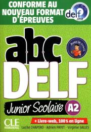 ABC DELF Junior Scolaire A2 książka + CD. Autor: Chapiro Lucile, Payet Adrien, Salles Virginie. Dadada.pl Okładka książki ABC DELF Junior Scolaire A2 książka + CD