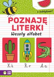 Akademia przedszkolaka. Poznaję literki. Wesoły alfabet. Autor: Opracowanie zbiorowe. Dadada.pl Okładka książki Akademia przedszkolaka. Poznaję literki. Wesoły alfabet
