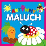 Aktywny maluch 4. Autor: Monika Kalinowska. Dadada.pl Okładka książki Aktywny maluch 4
