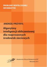 Okładka książki Algorytmy inteligencji obliczeniowej dla rozproszonych środowisk sieciowych