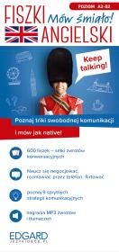 Angielski. Fiszki. Mów śmiało!. Autor: Opracowanie zbiorowe. Dadada.pl Okładka książki Angielski. Fiszki. Mów śmiało!