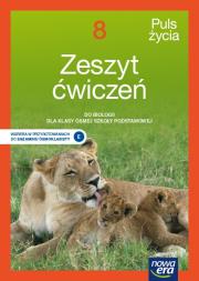 Okładka książki Biologia Puls życia zeszyt ćwiczeń dla klasy 8 szkoły podstawowej EDYCJA 2021-2023