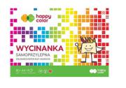 Opakowanie Blok Wycinanka samoprzylepna A5/8K HAPPY COLOR