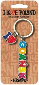 Opakowanie Brelok I love Poland Gdańsk ILP-BRE-B-GD-06