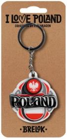 Opakowanie Brelok I love Poland Polska ILP-BRE-A-PL-01