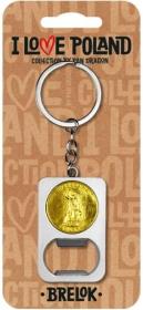 Opakowanie Brelok I love Poland Warszawa ILP-BRE-B-WAR-04