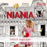 CD MP3 Niania lekkich obyczajów. Autor: Arczyńska Zuzanna. Dadada.pl Okładka książki CD MP3 Niania lekkich obyczajów