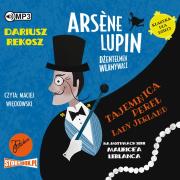 CD MP3 Tajemnica pereł Lady Jerland. Arsène Lupin dżentelmen włamywacz. Tom 1. Autor: Rekosz Dariusz, Leblanc Maurice. Dadada.pl Okładka książki CD MP3 Tajemnica pereł Lady Jerland. Arsène Lupin dżentelmen włamywacz. Tom 1