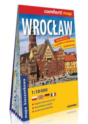 Comfort! map Wrocław 1:18 000 mapa MINI. Wydawca: ExpressMap. Dadada.pl Opakowanie Comfort! map Wrocław 1:18 000 mapa MINI