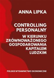 Controlling personalny. Autor: Lipka Anna. Dadada.pl Okładka książki Controlling personalny