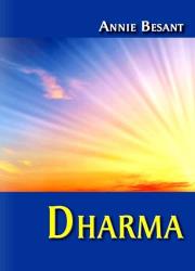 Dharma. Autor: Besant Annie. Dadada.pl Okładka książki Dharma
