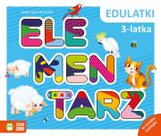 Edulatki. Elementarz 3-latka. Autor: Katarzyna Borecka. Dadada.pl Okładka książki Edulatki. Elementarz 3-latka