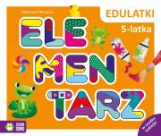 Edulatki. Elementarz 5-latka. Autor: Katarzyna Borecka. Dadada.pl Okładka książki Edulatki. Elementarz 5-latka