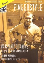Fingerstyle - warsztaty gitarowe 50 ćw...+ MP3. Autor: Kordylewski Robert. Dadada.pl Okładka książki Fingerstyle - warsztaty gitarowe 50 ćw...+ MP3