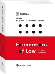 Okładka książki Foundations of Law The Polish Perspective