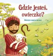 Gdzie jesteś owieczko?. Autor: Antonia Woodward. Dadada.pl Okładka książki Gdzie jesteś owieczko?