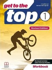 Get to the Top Revised Ed. 1 WB + CD. Autor: Marileni Malkogianni. Dadada.pl Okładka książki Get to the Top Revised Ed. 1 WB + CD