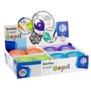 Opakowanie Gumka dwustronna do dług. ścier./ołówków (24szt)